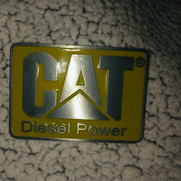 CAT Diesel Power heavy belt buckle only. Like new condition - Picture 4 of 4